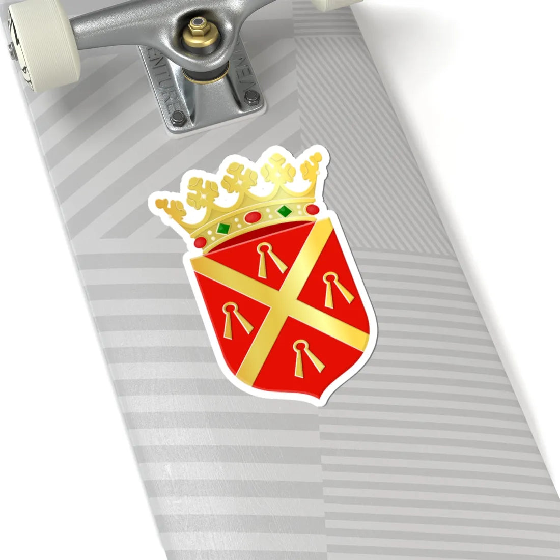 Wijchen wapen 1984 (Netherlands) (Coat of Arms) STICKER Vinyl Kiss-Cut Decal - The Sticker Space