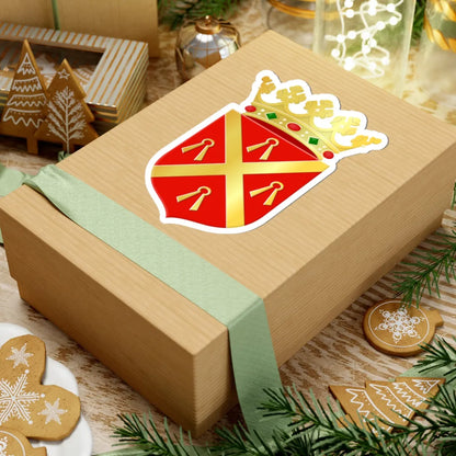 Wijchen wapen 1984 (Netherlands) (Coat of Arms) STICKER Vinyl Kiss-Cut Decal - The Sticker Space