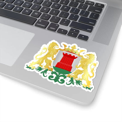 Wijdenes wapen (Netherlands) (Coat of Arms) STICKER Vinyl Kiss-Cut Decal - The Sticker Space