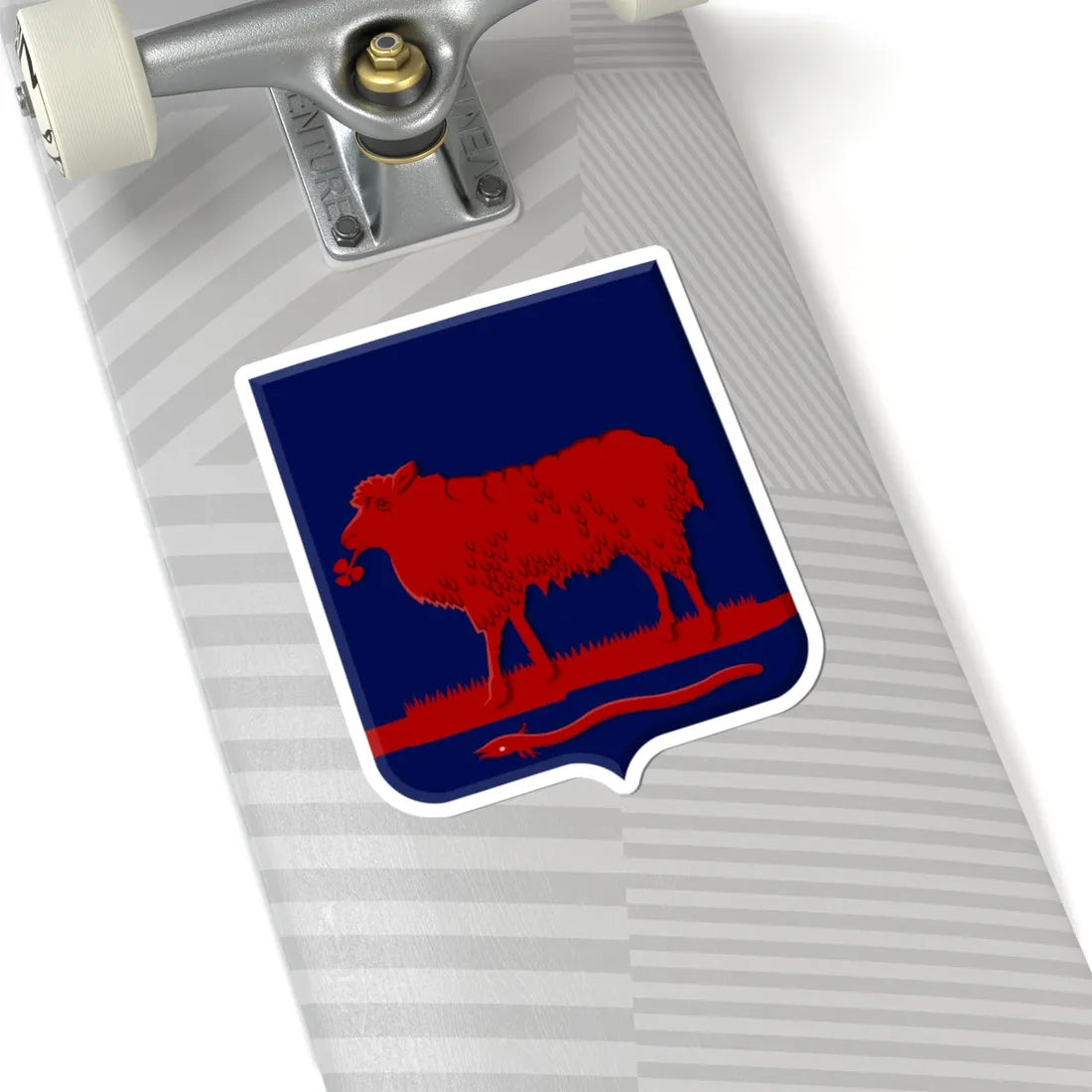 Wijdewormer wapen 1817 (Netherlands) (Coat of Arms) STICKER Vinyl Kiss-Cut Decal - The Sticker Space