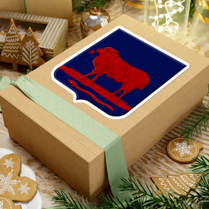 Wijdewormer wapen 1817 (Netherlands) (Coat of Arms) STICKER Vinyl Kiss-Cut Decal - The Sticker Space