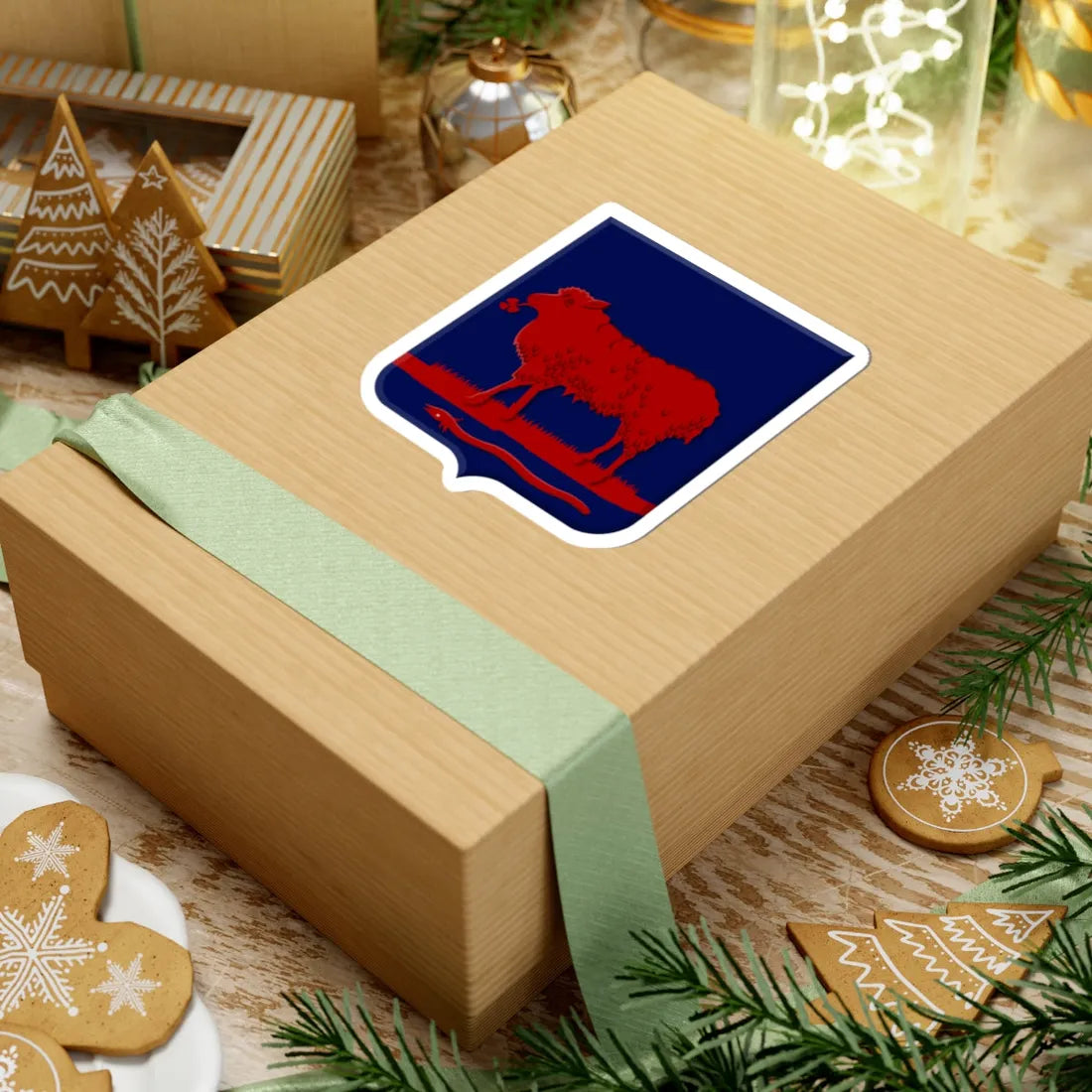 Wijdewormer wapen 1817 (Netherlands) (Coat of Arms) STICKER Vinyl Kiss-Cut Decal - The Sticker Space