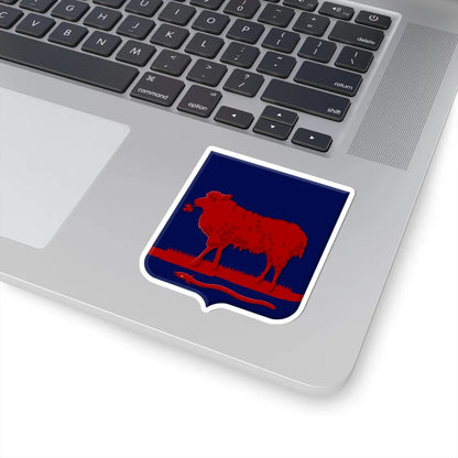 Wijdewormer wapen 1817 (Netherlands) (Coat of Arms) STICKER Vinyl Kiss-Cut Decal - The Sticker Space