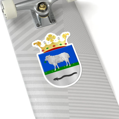 Wijdewormer wapen 1949 (Netherlands) (Coat of Arms) STICKER Vinyl Kiss-Cut Decal - The Sticker Space