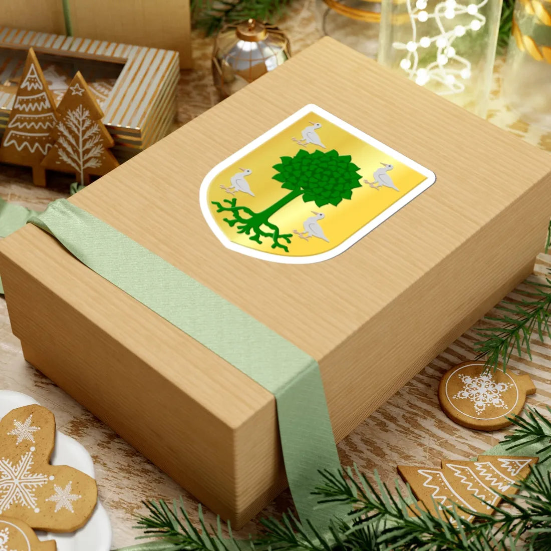 Wijhe wapen (Netherlands) (Coat of Arms) STICKER Vinyl Kiss-Cut Decal - The Sticker Space