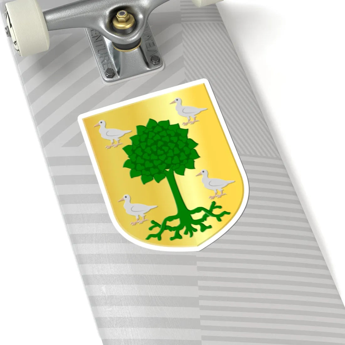 Wijhe wapen (Netherlands) (Coat of Arms) STICKER Vinyl Kiss-Cut Decal - The Sticker Space