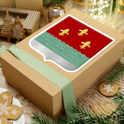 Wijk aan zee en duin wapen (Netherlands) (Coat of Arms) STICKER Vinyl Kiss-Cut Decal - The Sticker Space