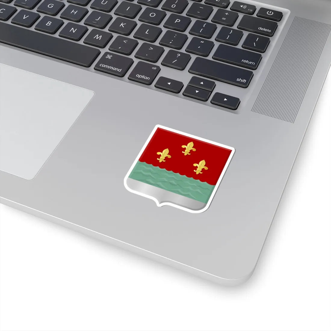 Wijk aan zee en duin wapen (Netherlands) (Coat of Arms) STICKER Vinyl Kiss-Cut Decal - The Sticker Space