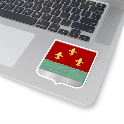 Wijk aan zee en duin wapen (Netherlands) (Coat of Arms) STICKER Vinyl Kiss-Cut Decal - The Sticker Space