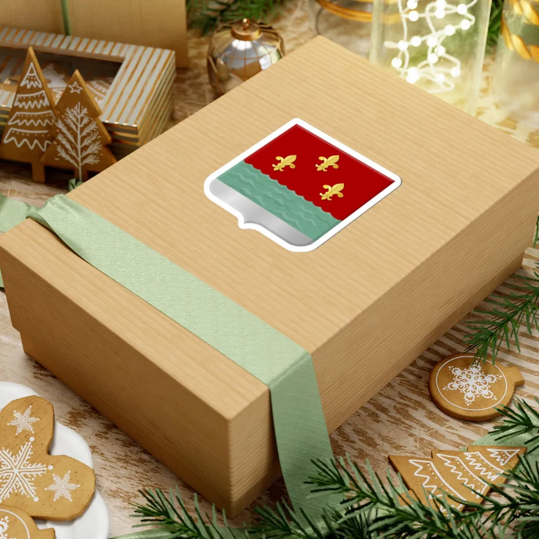 Wijk aan zee en duin wapen (Netherlands) (Coat of Arms) STICKER Vinyl Kiss-Cut Decal - The Sticker Space