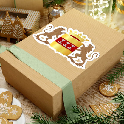 Wijk bij Duurstede wapen (Netherlands) (Coat of Arms) STICKER Vinyl Kiss-Cut Decal - The Sticker Space