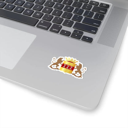 Wijk bij Duurstede wapen (Netherlands) (Coat of Arms) STICKER Vinyl Kiss-Cut Decal - The Sticker Space