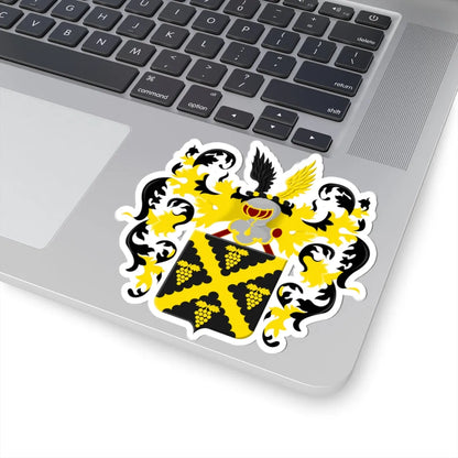 Wijnegem wapen1 (Belgium) (Coat of Arms) STICKER Vinyl Kiss-Cut Decal - The Sticker Space