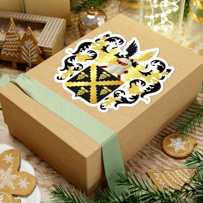 Wijnegem wapen2 (Belgium) (Coat of Arms) STICKER Vinyl Kiss-Cut Decal - The Sticker Space