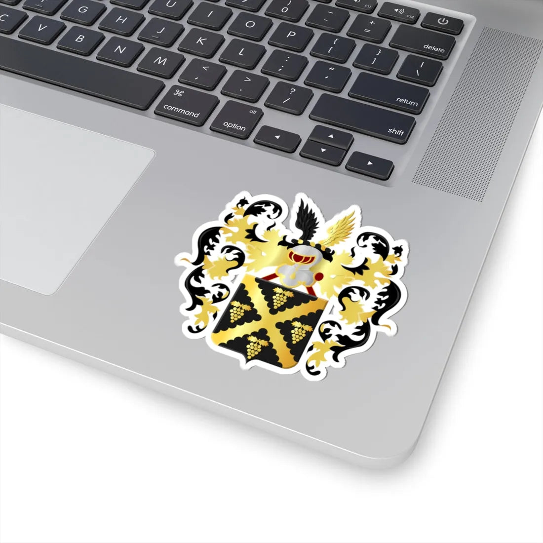 Wijnegem wapen2 (Belgium) (Coat of Arms) STICKER Vinyl Kiss-Cut Decal - The Sticker Space