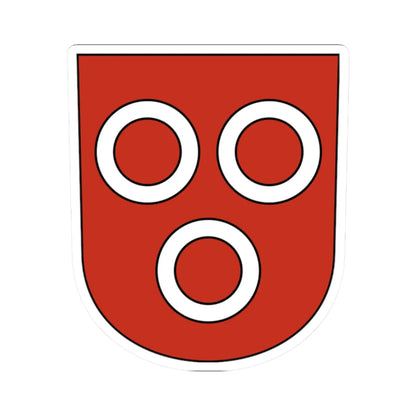 Wila-blazon (Switzerland) (Coat of Arms) STICKER Vinyl Kiss-Cut Decal 2 Inch White - The Sticker Space