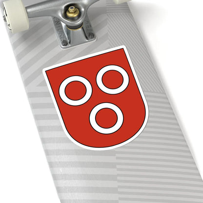 Wila-blazon (Switzerland) (Coat of Arms) STICKER Vinyl Kiss-Cut Decal - The Sticker Space