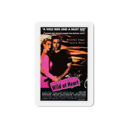 Wild at Heart 1990 Movie Poster Refrigerator Magnet 2 Inch - The Sticker Space
