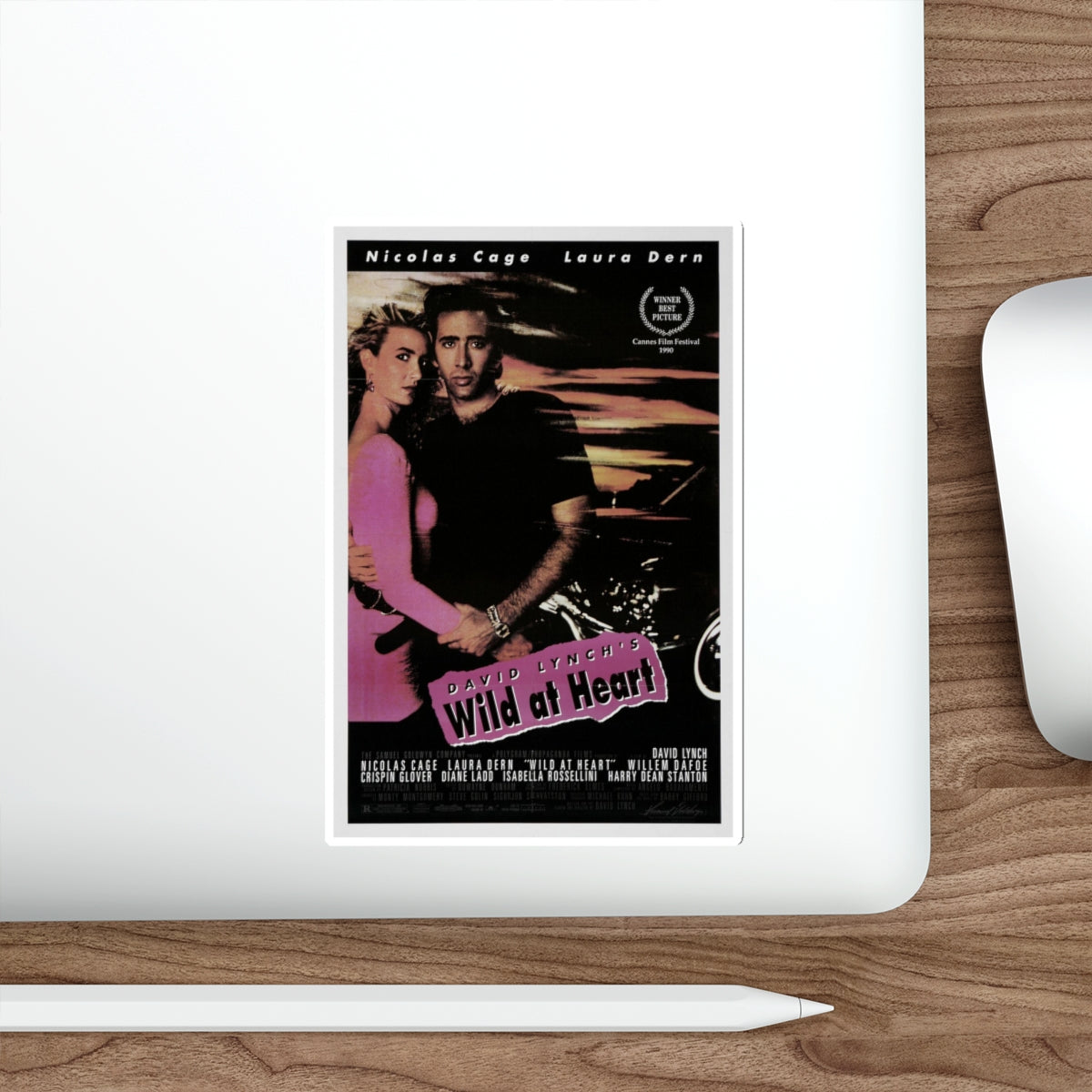 WILD AT HEART 1990 Movie Poster STICKER Vinyl Die-Cut Decal-The Sticker Space