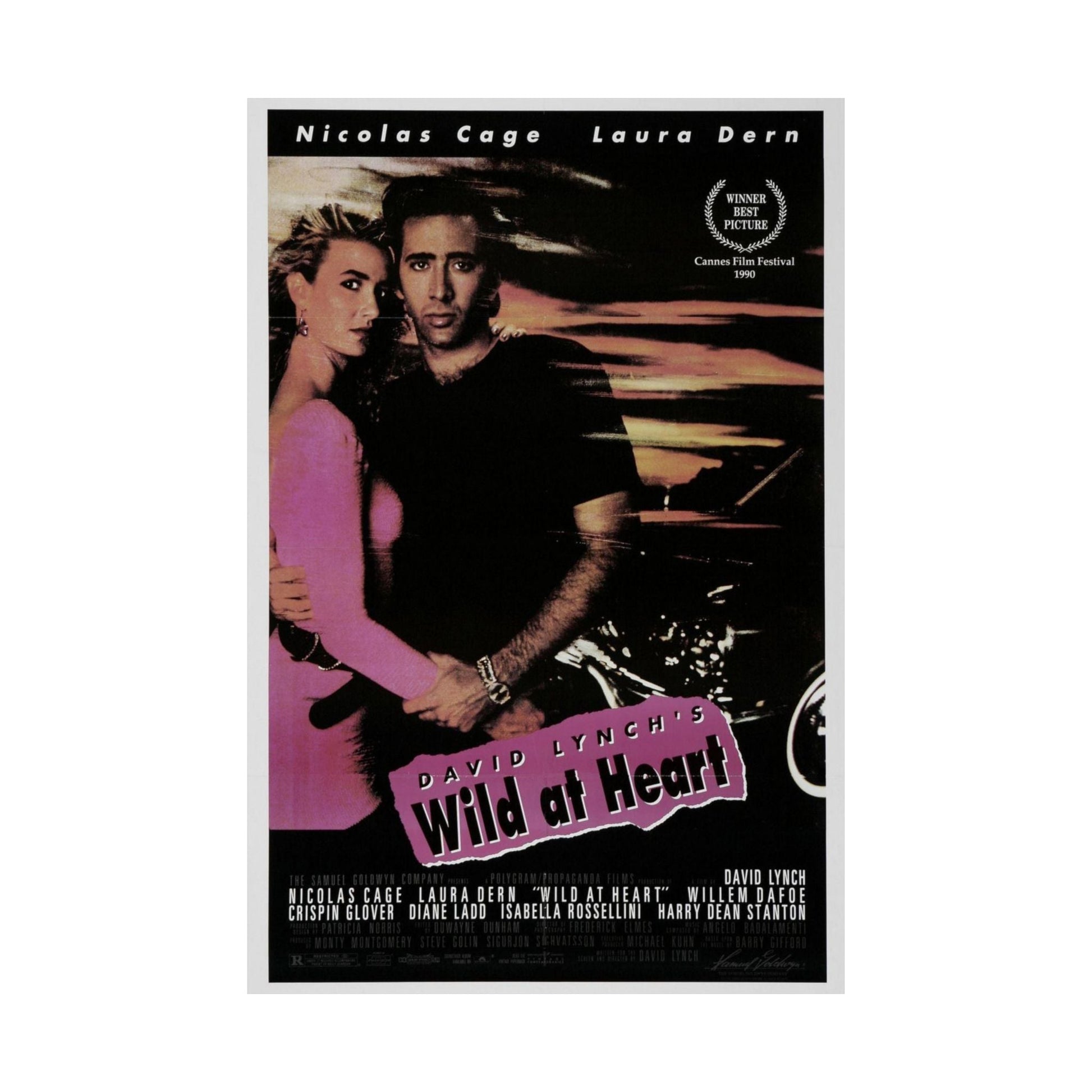 WILD AT HEART 1990 - Paper Movie Poster-The Sticker Space