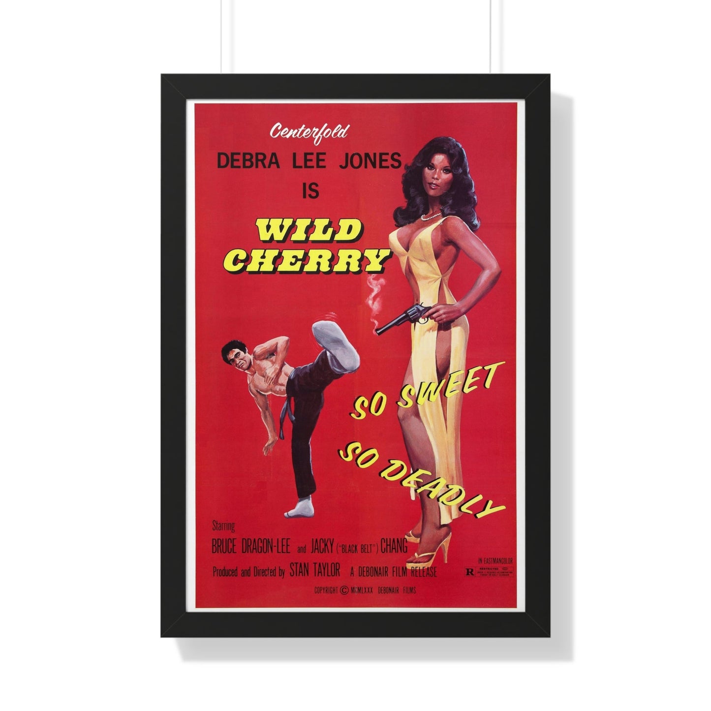 WILD CHERRY 1980 - Framed Movie Poster-20" x 30"-The Sticker Space