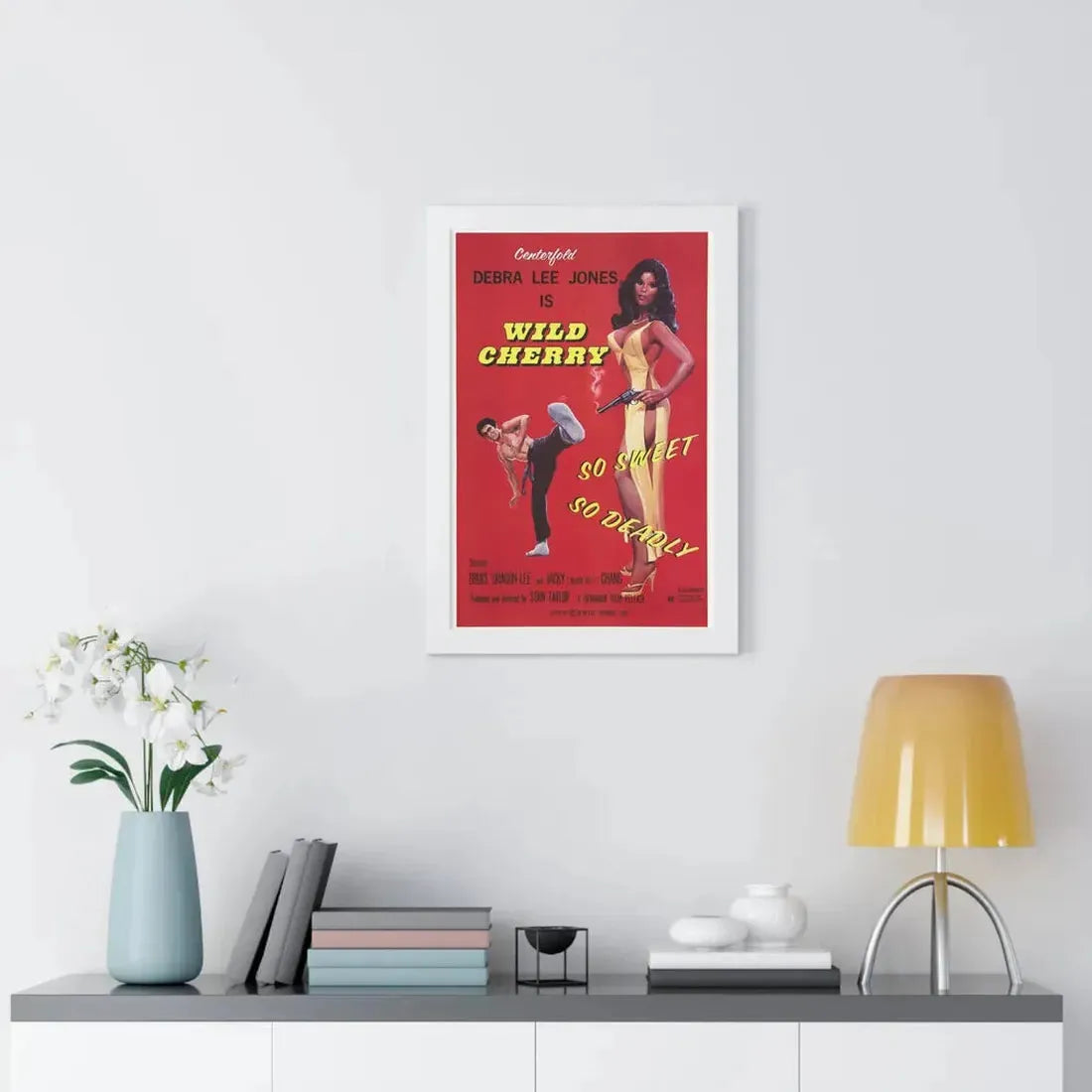 WILD CHERRY 1980 - Framed Movie Poster - The Sticker Space