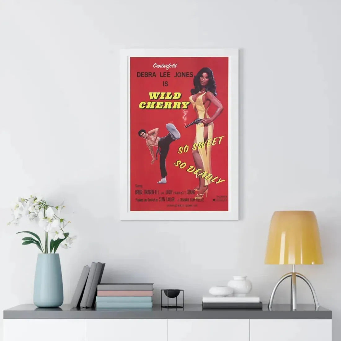 WILD CHERRY 1980 - Framed Movie Poster - The Sticker Space
