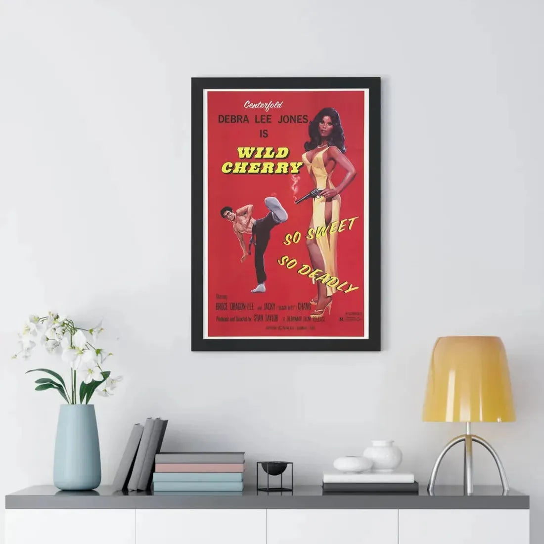 WILD CHERRY 1980 - Framed Movie Poster - The Sticker Space