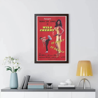WILD CHERRY 1980 - Framed Movie Poster - The Sticker Space