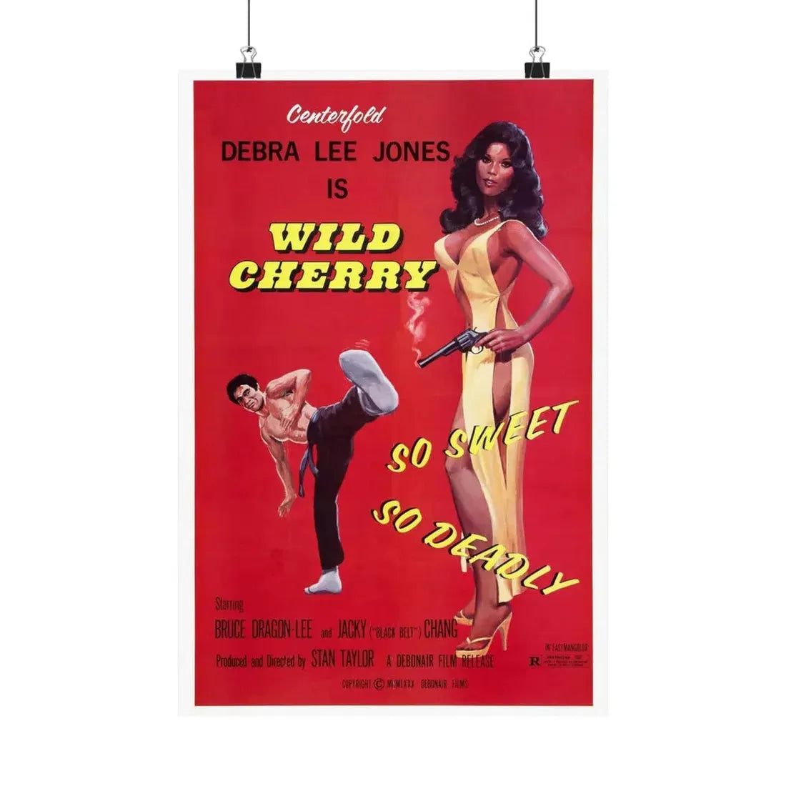 WILD CHERRY 1980 - Paper Movie Poster 12″ x 18″ Matte - The Sticker Space