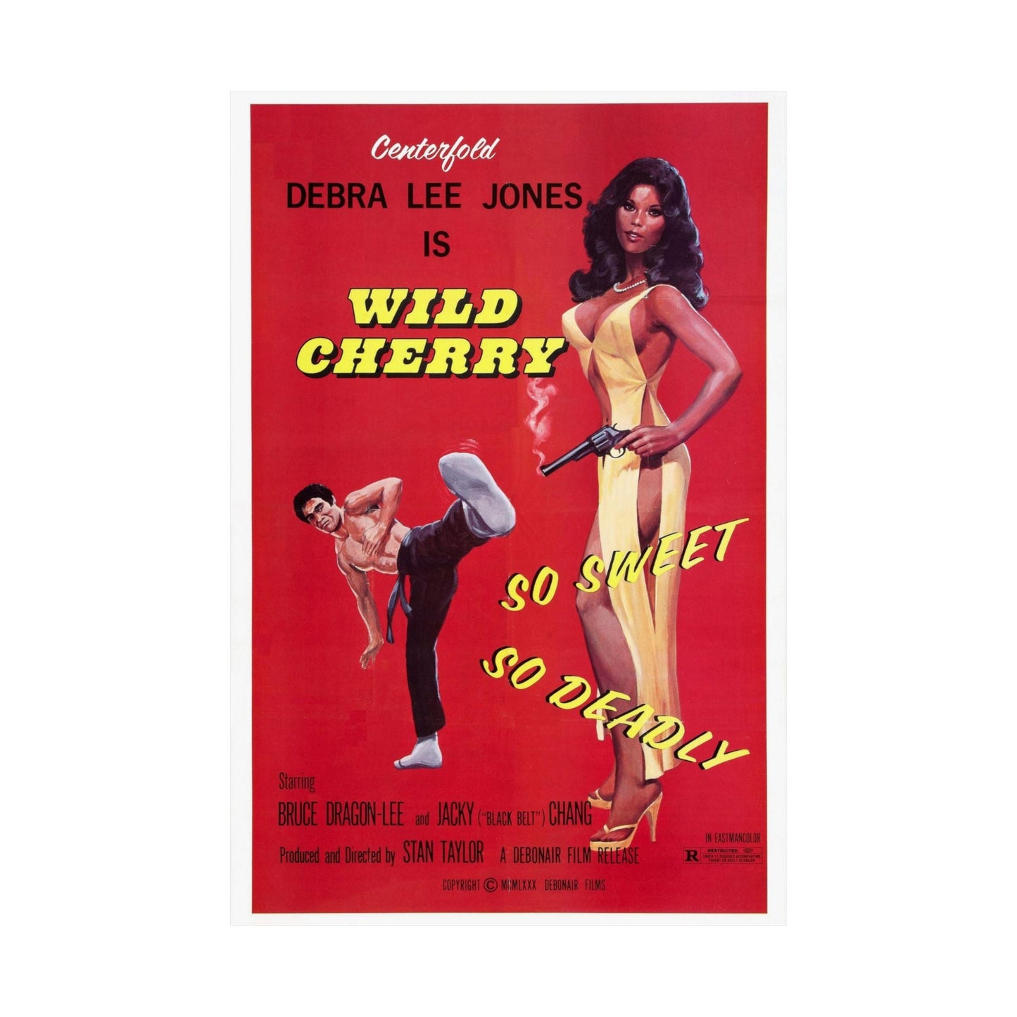 WILD CHERRY 1980 - Paper Movie Poster-The Sticker Space