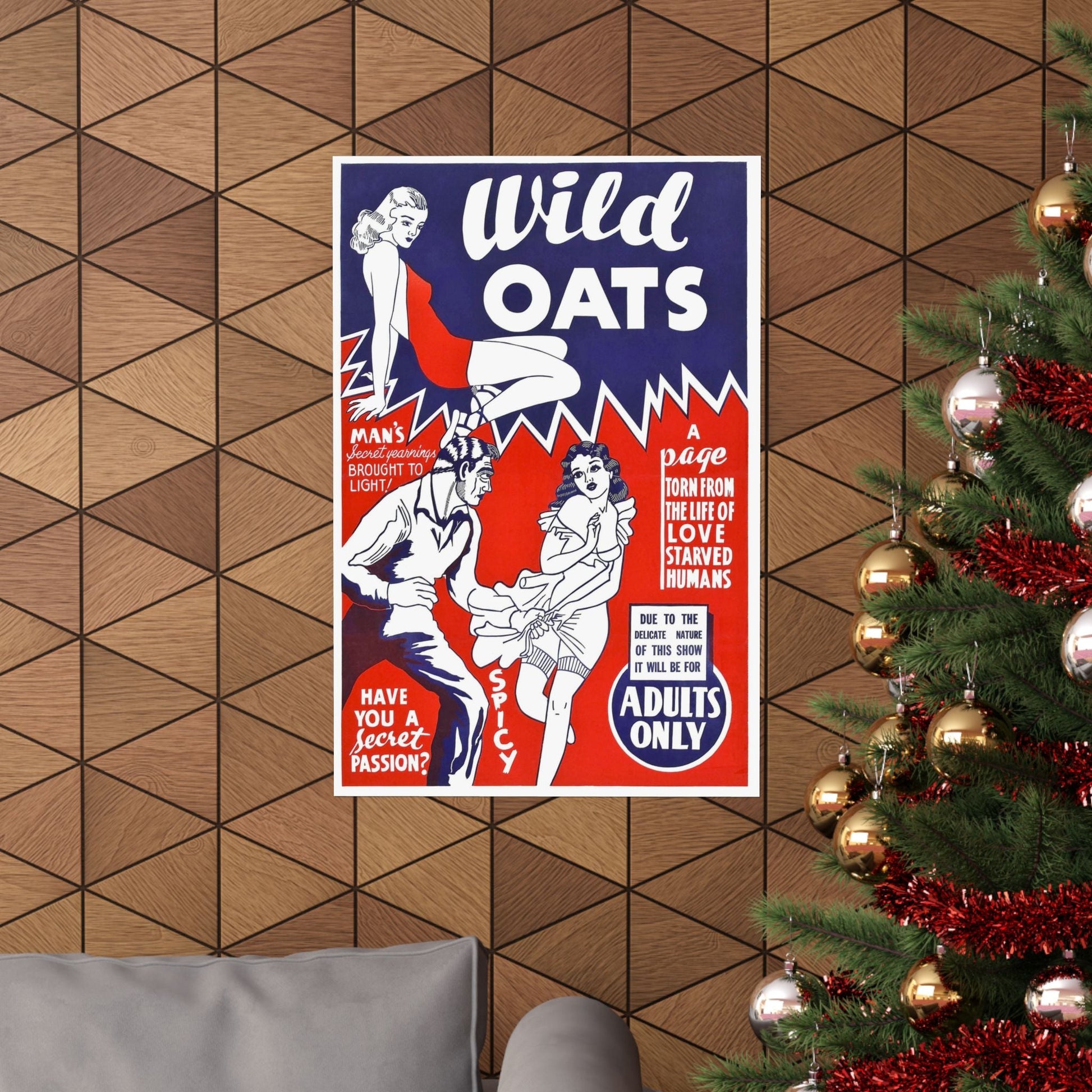 WILD OATS 1940 - Paper Movie Poster-The Sticker Space