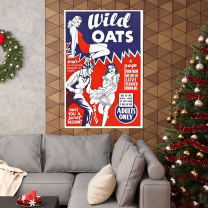 WILD OATS 1940 - Paper Movie Poster-The Sticker Space