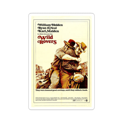 Wild Rovers 1971 Movie Poster STICKER Vinyl Die-Cut Decal-2 Inch-The Sticker Space