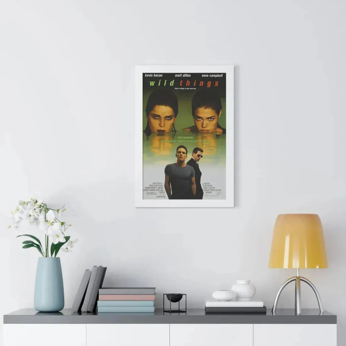 WILD THINGS 1998 - Framed Movie Poster - The Sticker Space