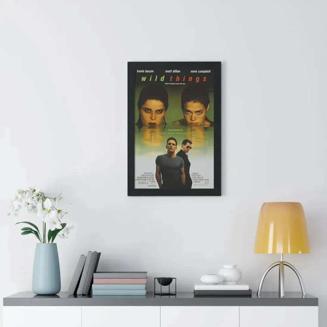 WILD THINGS 1998 - Framed Movie Poster - The Sticker Space