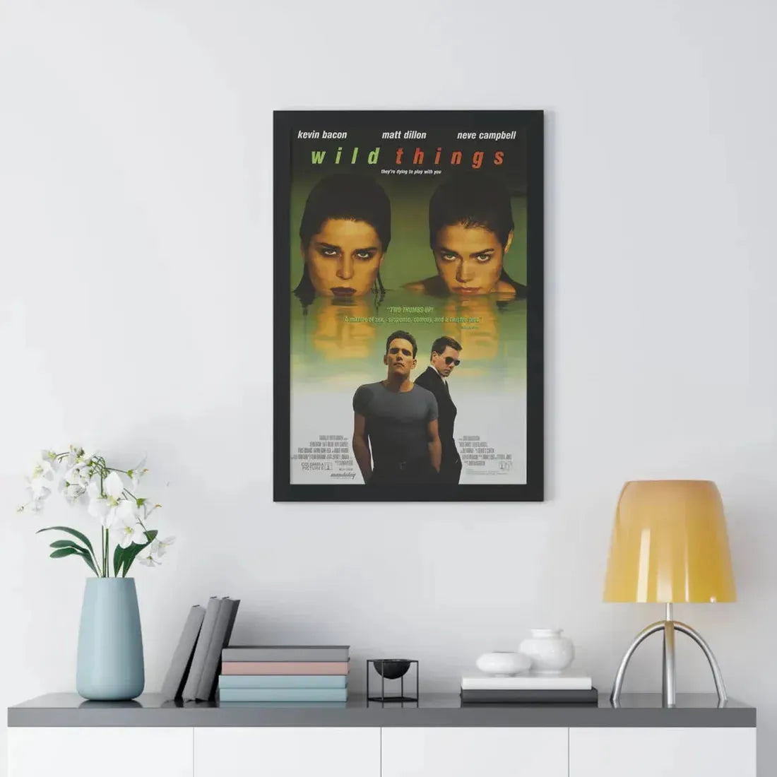 WILD THINGS 1998 - Framed Movie Poster - The Sticker Space