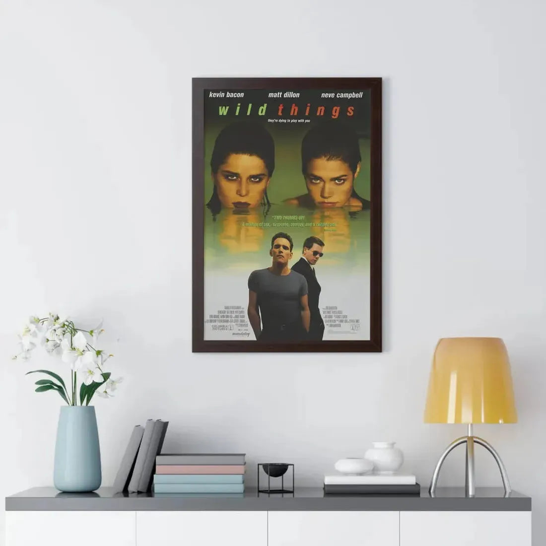 WILD THINGS 1998 - Framed Movie Poster - The Sticker Space
