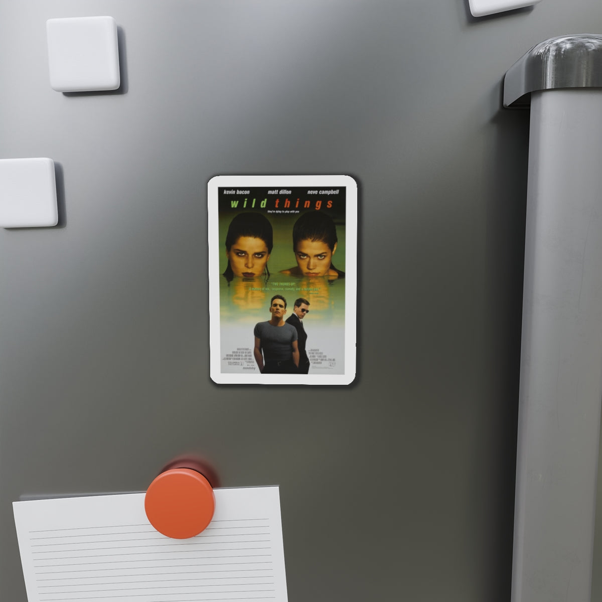 WILD THINGS 1998 Movie Poster - Refrigerator Magnet-The Sticker Space