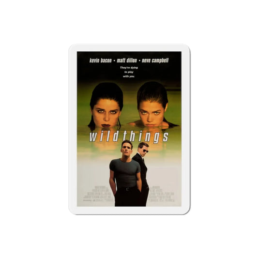 Wild Things 1998 Movie Poster Refrigerator Magnet 2 Inch - The Sticker Space