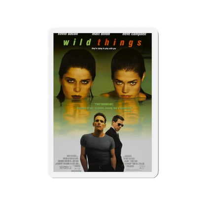 WILD THINGS 1998 Movie Poster - Refrigerator Magnet 2 Inch - The Sticker Space