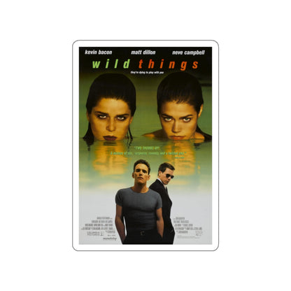 WILD THINGS 1998 Movie Poster STICKER Vinyl Die-Cut Decal-White-The Sticker Space