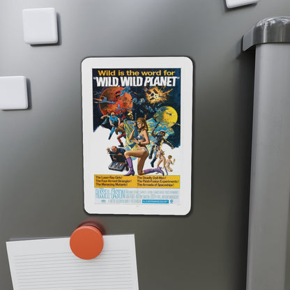 WILD, WILD PLANET 1966 Movie Poster - Refrigerator Magnet-The Sticker Space