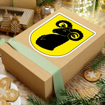 Wildberg-blazon (Switzerland) (Coat of Arms) STICKER Vinyl Kiss-Cut Decal - The Sticker Space