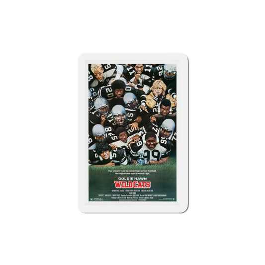 Wildcats 1986 Movie Poster Refrigerator Magnet 4 Inch - The Sticker Space