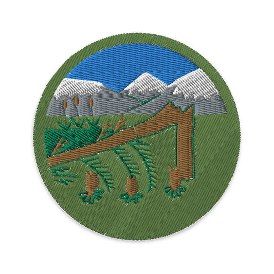 Wilderness Survival (Boy Scouts Merit Badge) Embroidered Patch-The Sticker Space