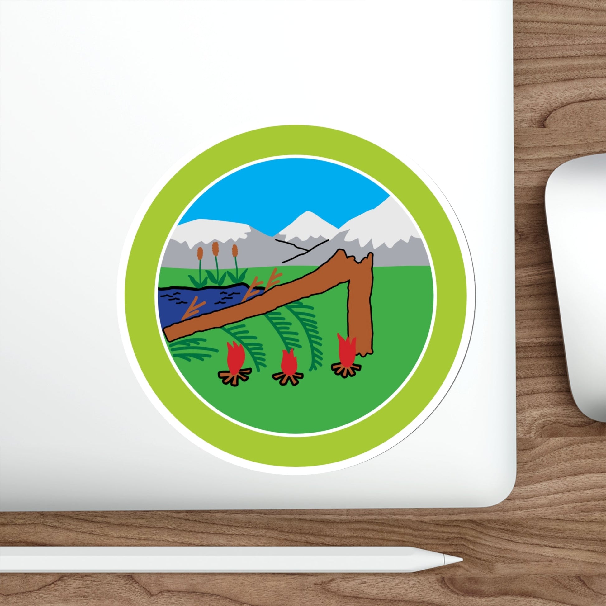 Wilderness Survival (Boy Scouts Merit Badge) STICKER Vinyl Die-Cut Decal-The Sticker Space