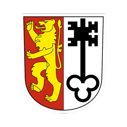 Wilen-blazon (Switzerland) (Coat of Arms) STICKER Vinyl Kiss-Cut Decal 2 Inch White - The Sticker Space