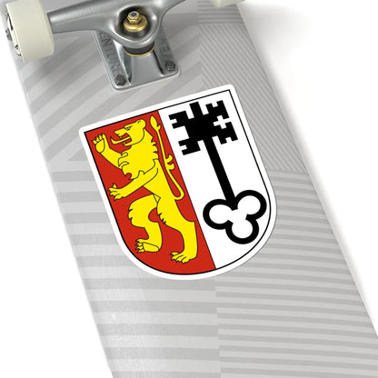 Wilen-blazon (Switzerland) (Coat of Arms) STICKER Vinyl Kiss-Cut Decal - The Sticker Space