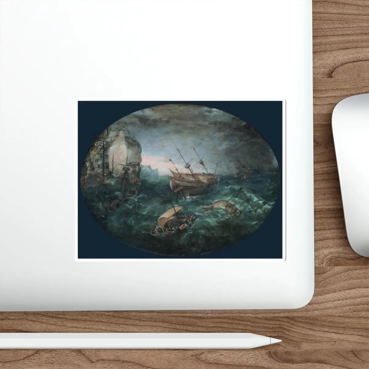 SKU:14287856720961983292 Sticker types:White Shape:Die-Cut Sizes:6" × 6"